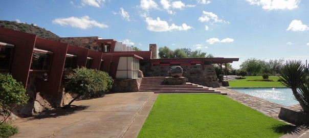 The main house